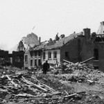 Perwez - Ruines en mai 1940