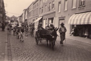 Rue de la station, dans les années 50